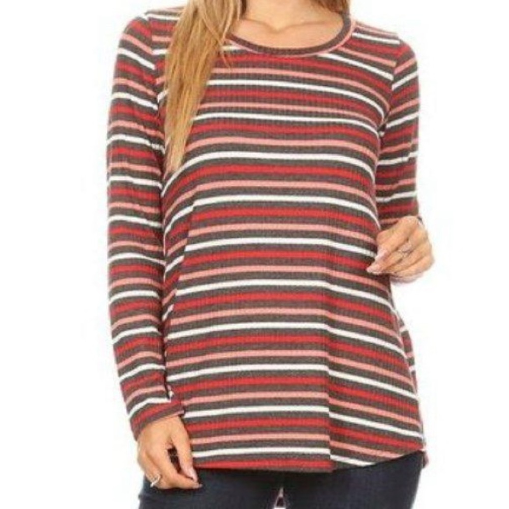 Multi striped top
